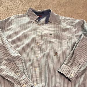 Tommy Hilfiger men’s button down dress shirt L